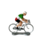 Figurine Cycliste champion d'Italie
