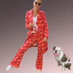 mode femme - Trench Bubble Flower Orange - Lebazaracaro vous propose de nombreux articles, mode femme, unisexe, bijoux, accessoires, goodies, sacs, décoration, vintage, style vintage à Antibes