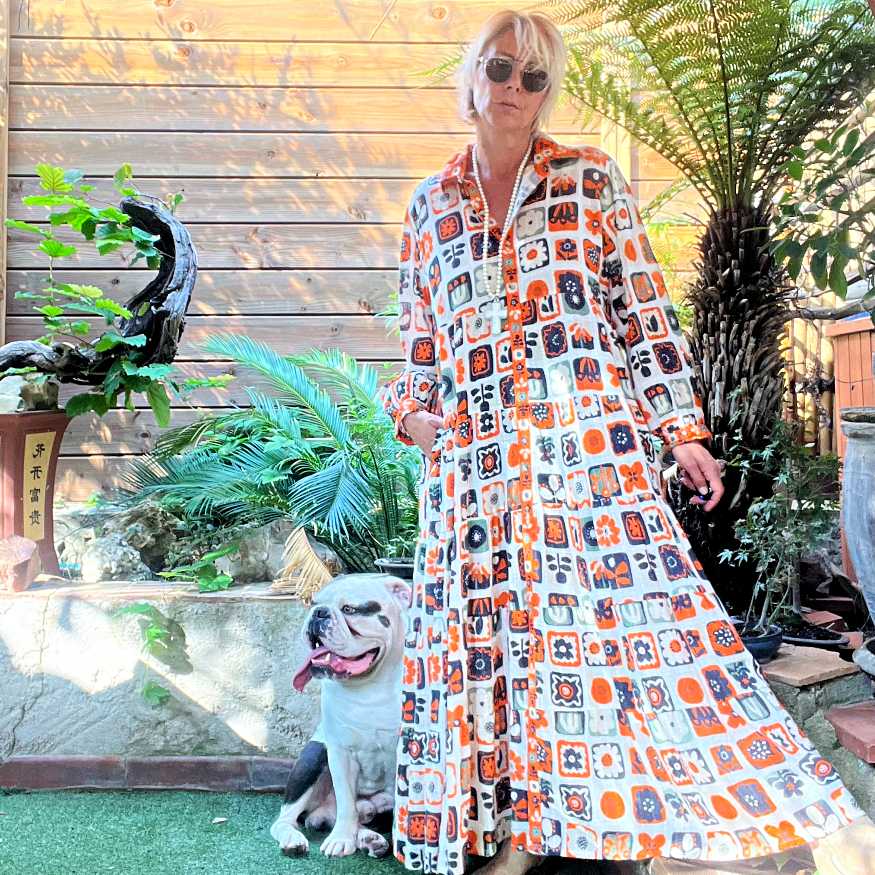lebazaracaro_robe_longue_fleurs