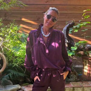 lebazaracaro_blouse_bordeau