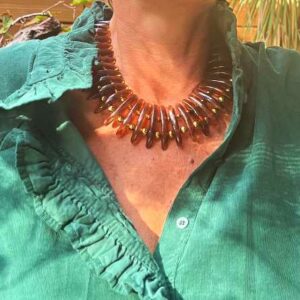 lebazaracaro_collier_écaille_de_tortue