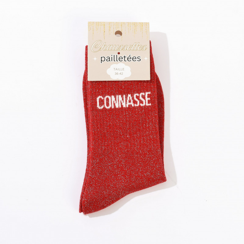 lebazaracaro_chaussettes_paillettes_connasse